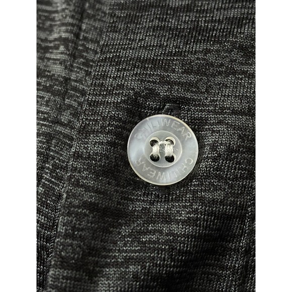 USF South Florida Bulls Men Gray Short Sleeve Golf Polo Shirt Medium Chiliwear - Picture 8 of 9